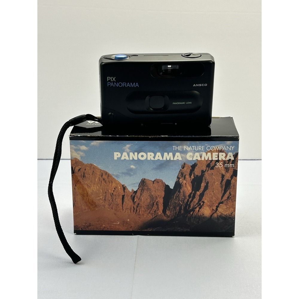 The Nature Company 35mm Point & Shoot Camera Ansco Pix Panorama NOS Box VTG